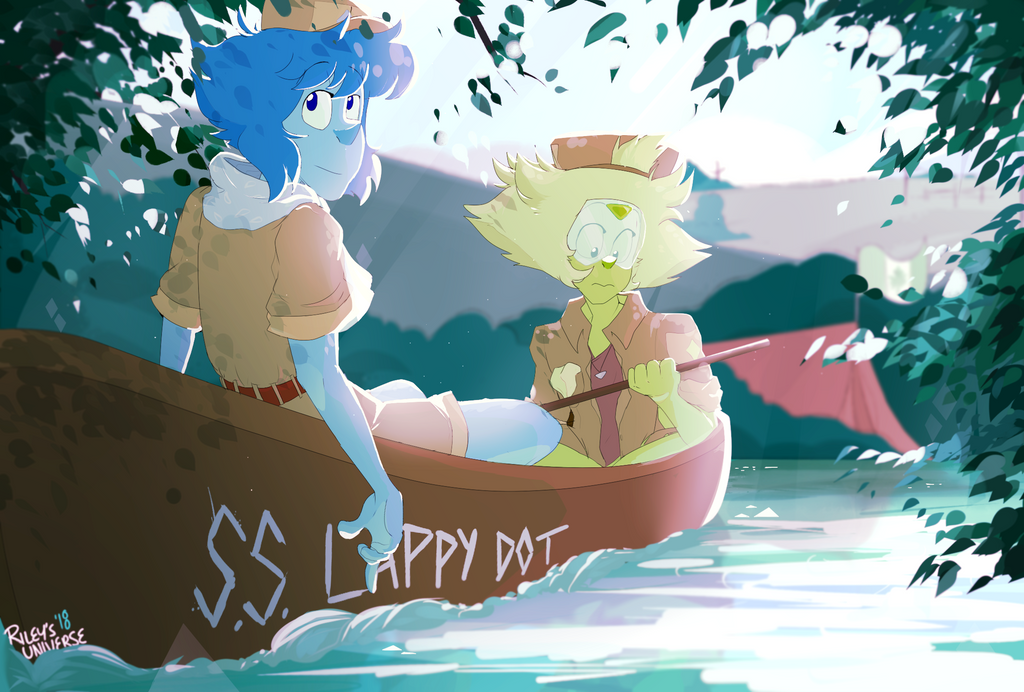 im really proud of this not the art,  but the ss lappy dot thing. hah. GOLD lapis lazuli & peridot [c] steven universe paint tool sai + photoshop i saw an art like this once upon a time la...