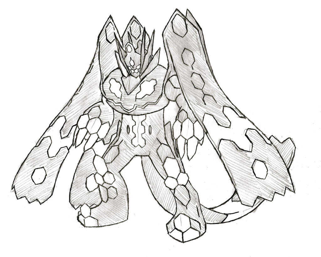 Zygarde Perfect Forme by XXD17 on DeviantArt