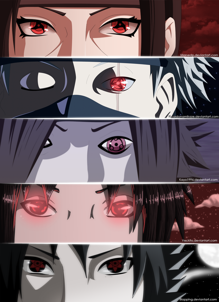 [Collab] The power of the eyes - Sharingan- by Veckito on DeviantArt