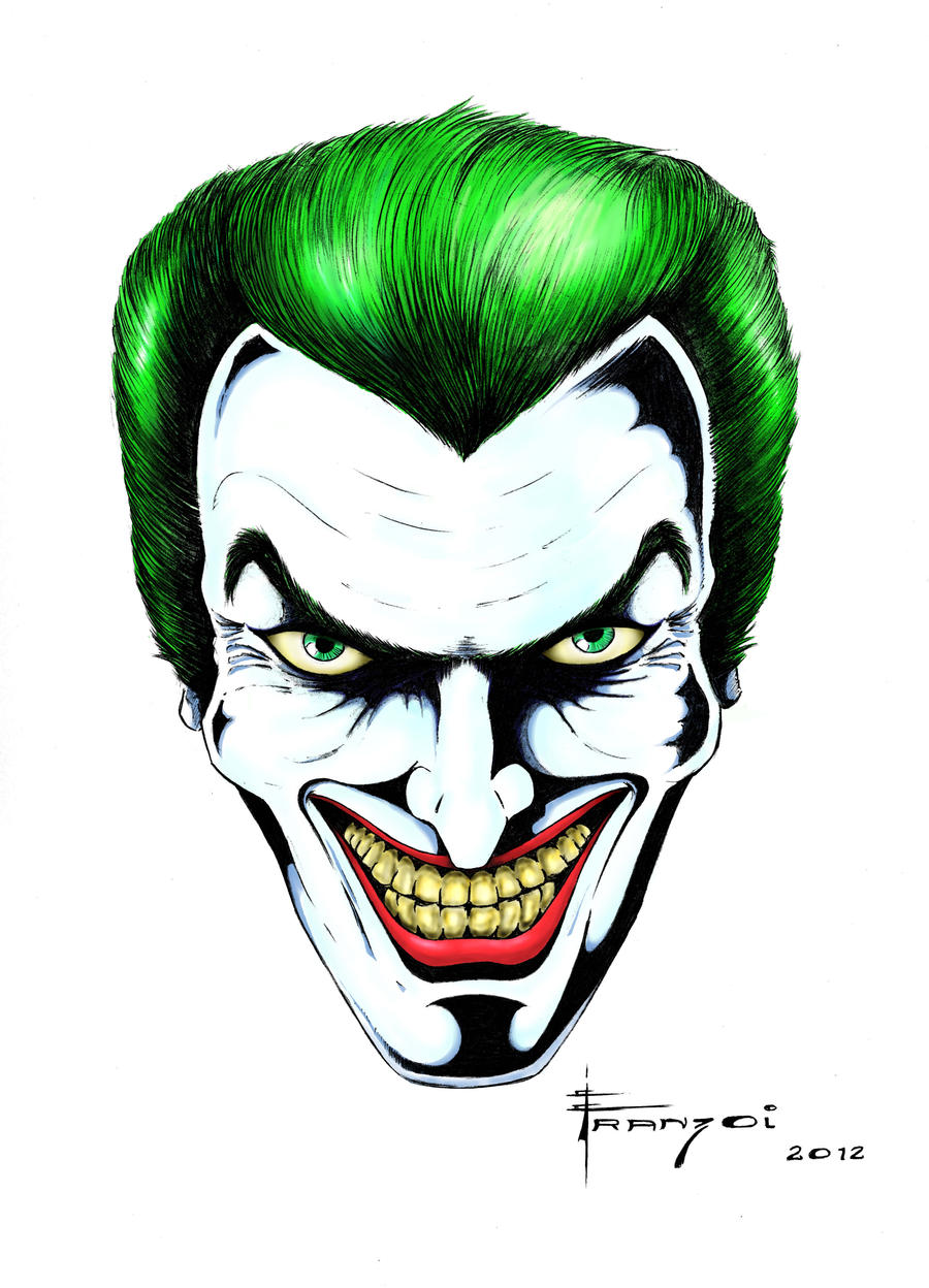 The Joker - Final Art by Franzoi on DeviantArt