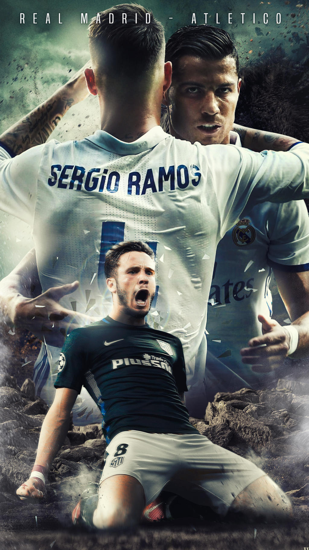 Real Madrid Vs Atletico Madrid HD Poster By Kerimov23 On DeviantArt