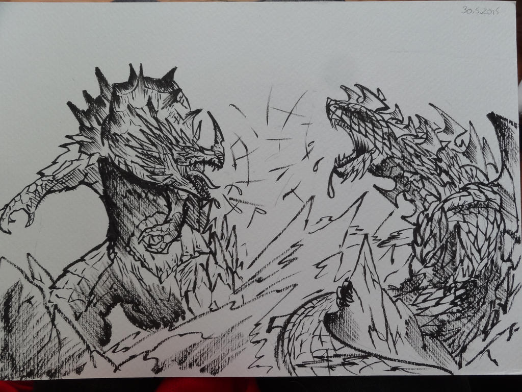 Monster Hunter Clash of Titans by Yian garuga anonyme