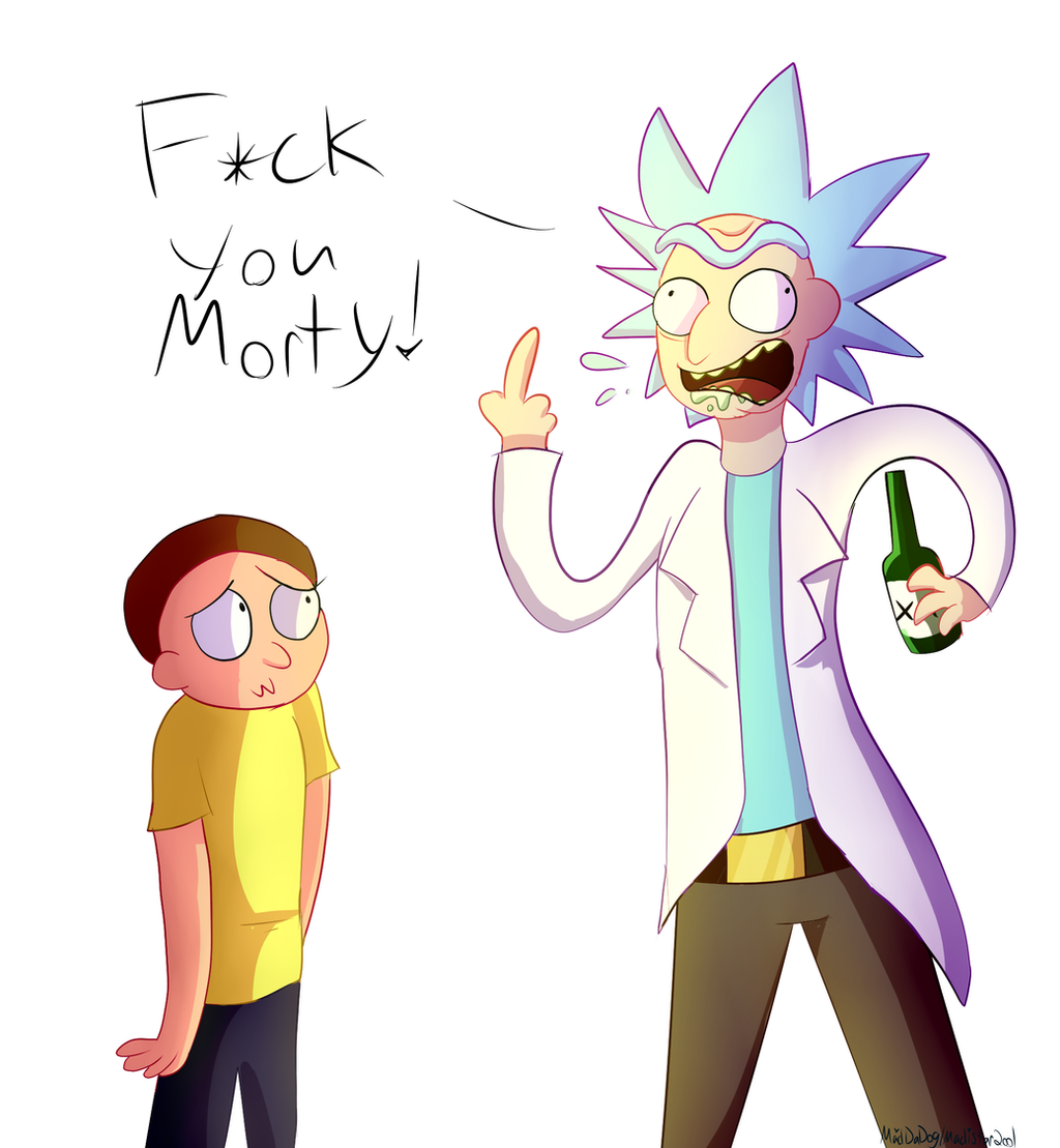 Rick and Morty fanart by MadDaDog on DeviantArt