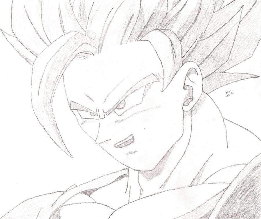 Super Saiyan 2 Goku by javiernp91 on DeviantArt