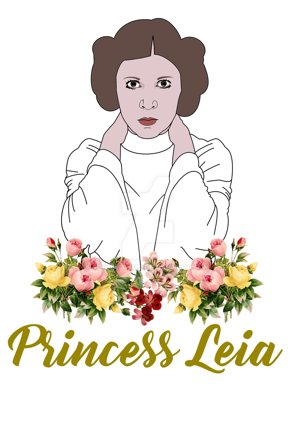 Download Princess Leia by RockWithMJ on DeviantArt