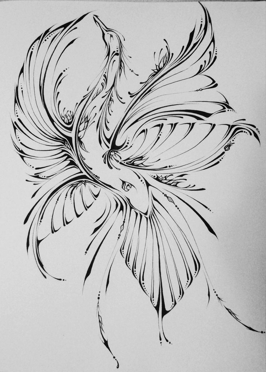 Bird of Paradise by Elliesmeria on DeviantArt