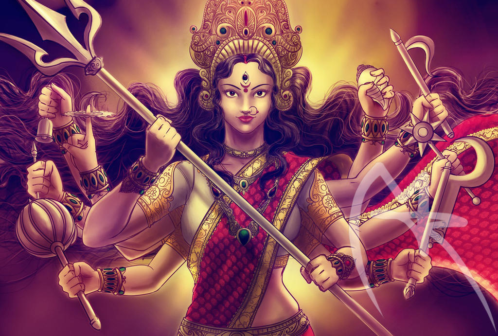 Image result for goddess Parvati digital art