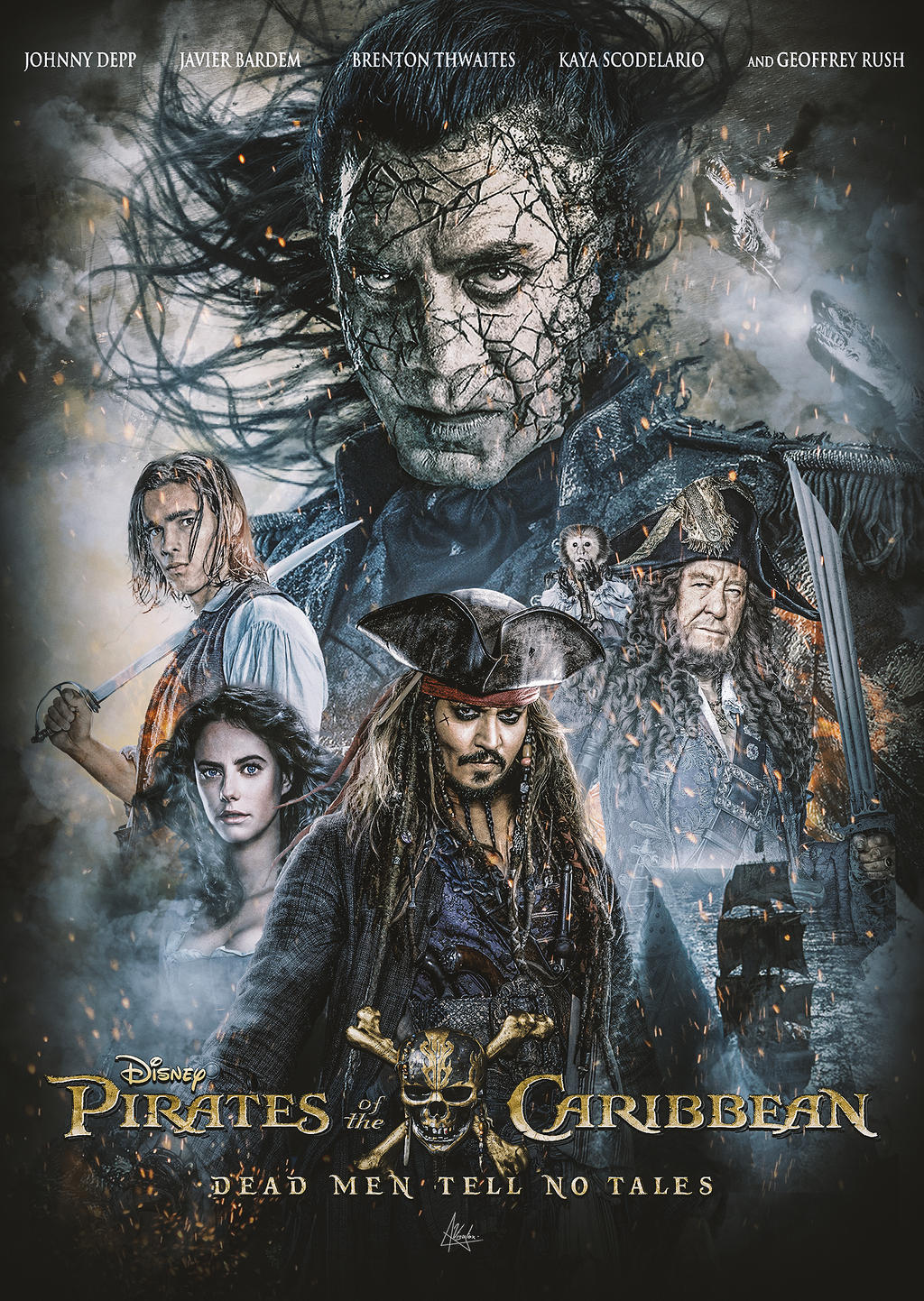 2017 Pirates Of The Caribbean: Dead Men Tell No Tales