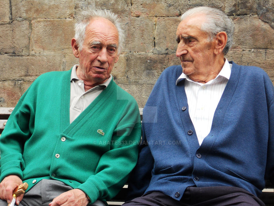 Two old men, Bilbao by abates13 on DeviantArt