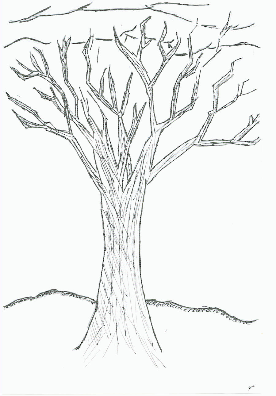 Winter Tree by One-Walnut-Tree on DeviantArt