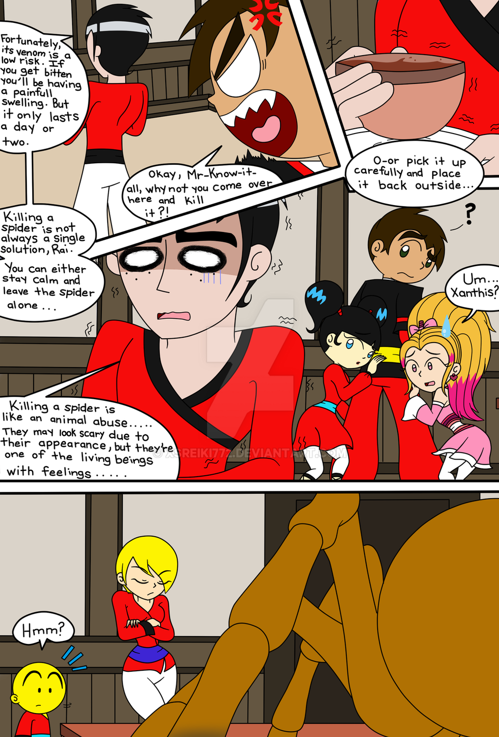 XS comic: Spider! part 1 by XSreiki772 on DeviantArt