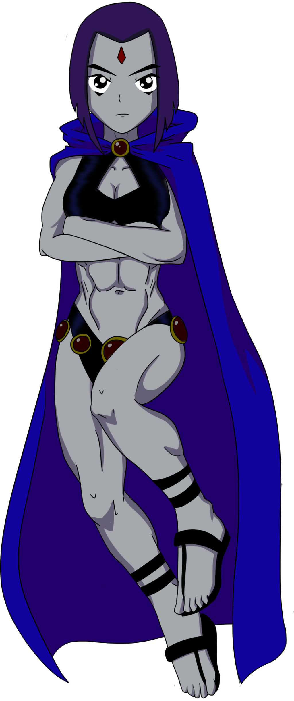 Teen Titan Raven Nude 50