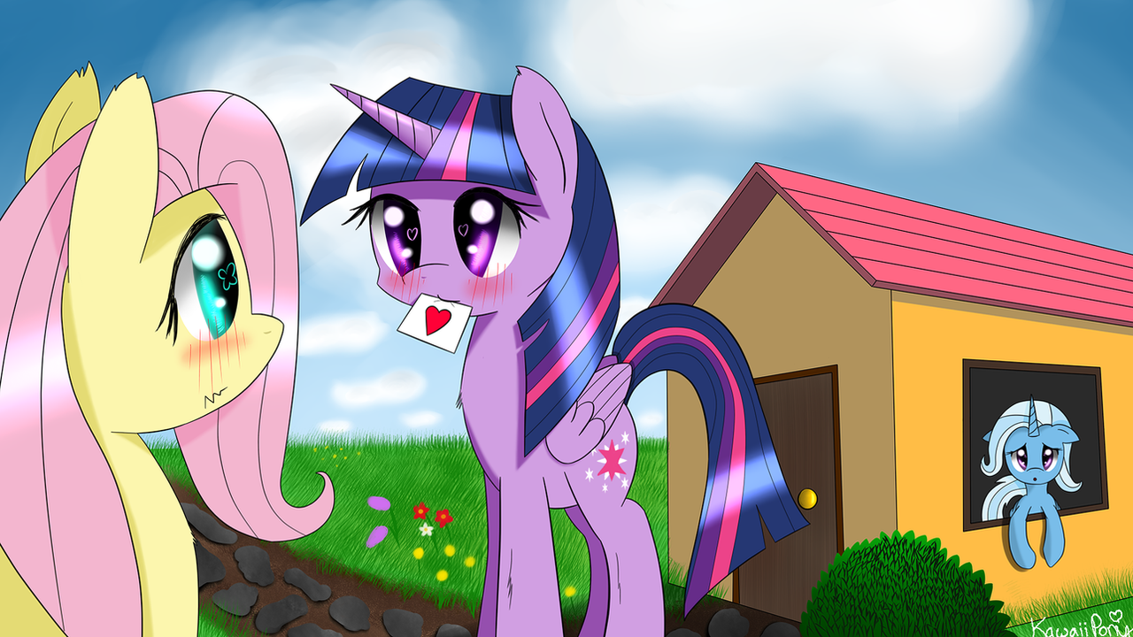 Twilight Sparkle and Fluttershy Vector - Unamused by 