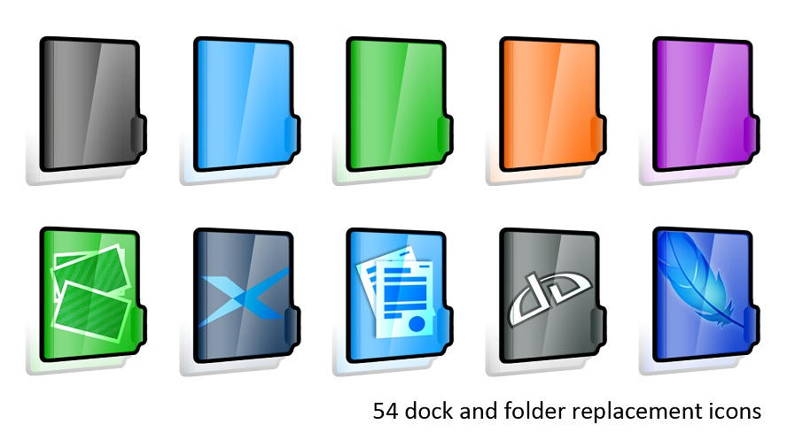 Folder Icons by EchoingDroplet on DeviantArt
