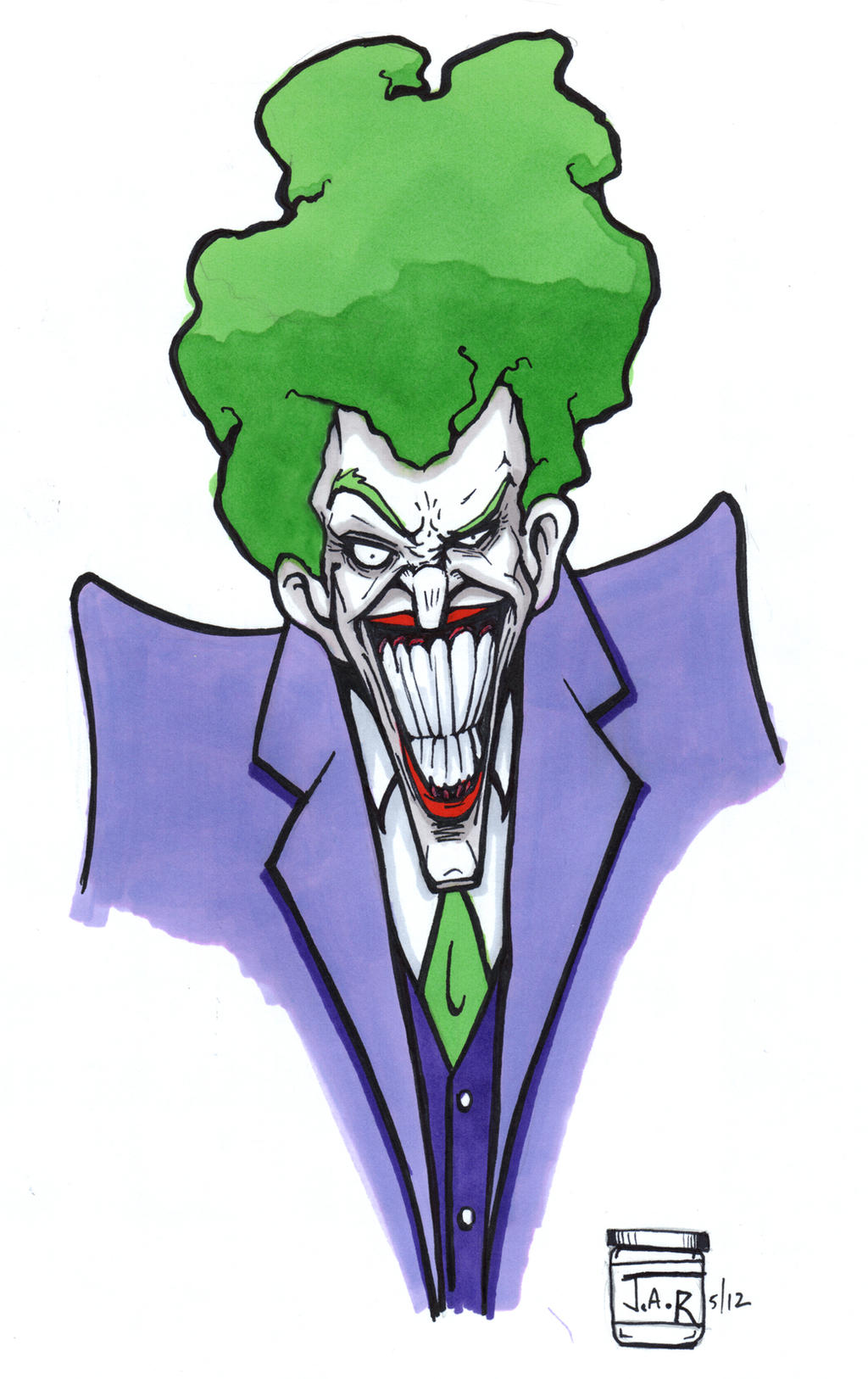 The Joker by JarOfComics on DeviantArt