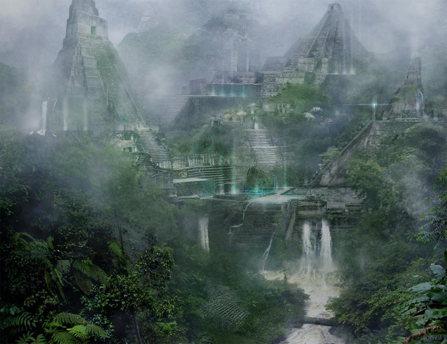 Concept Art: Maya City by Gycinn on DeviantArt