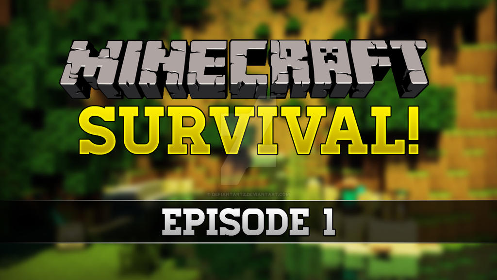 Minecraft Survival Thumbnail - Dubbean by DefiantArtz on DeviantArt