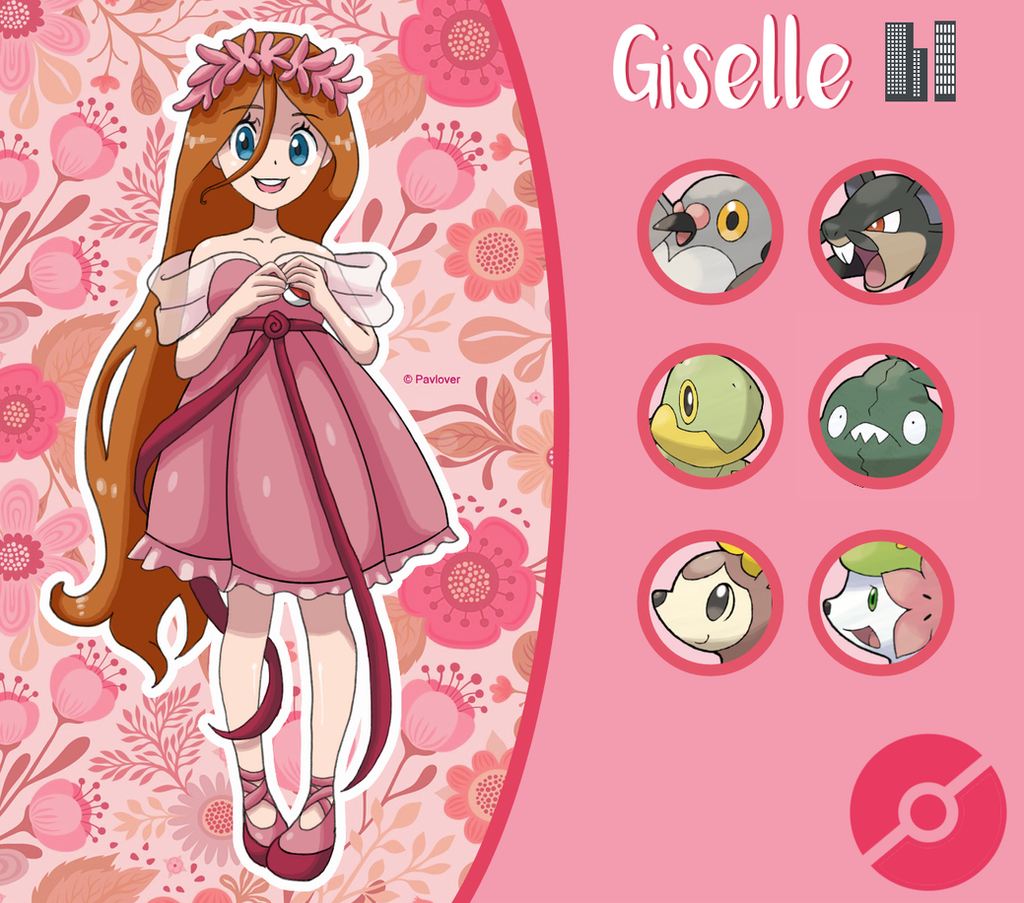 Disney Pokemon trainer : Giselle by Pavlover