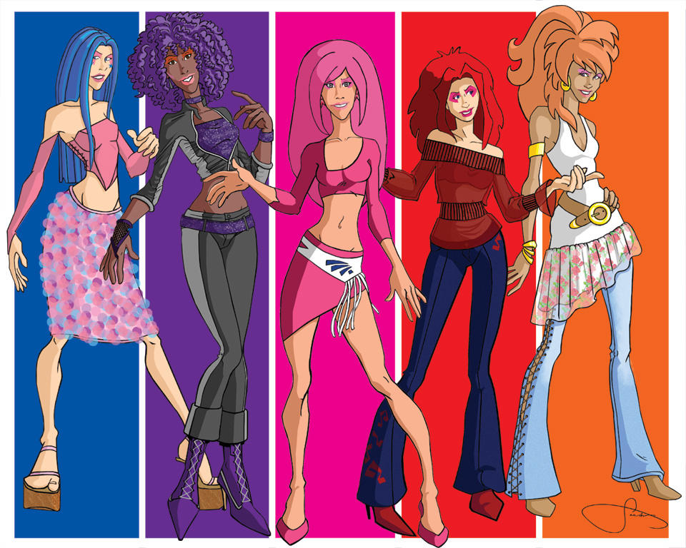 Jem and the Holograms by Anthro7 on DeviantArt