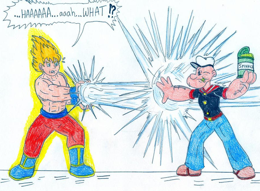 Can Popeye Beat Goku?
