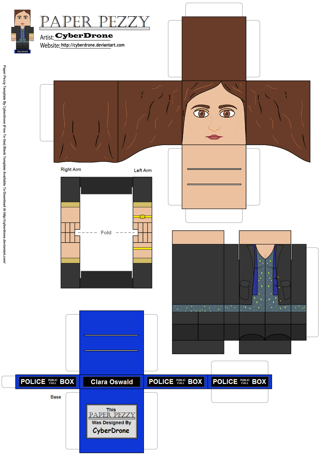 Paper Pezzy- Clara Oswald by CyberDrone on DeviantArt