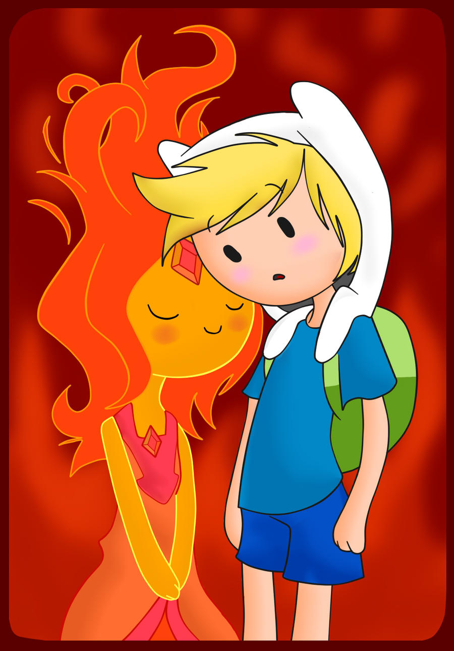 Finn and Flame Princess. by Shintaw on DeviantArt