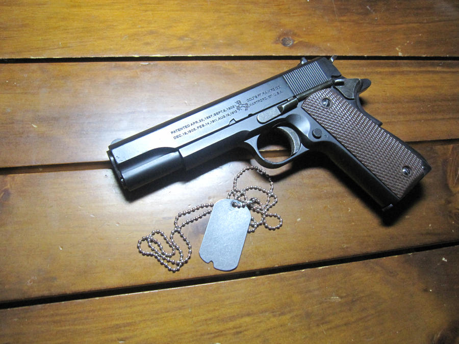 M1911 Colt Pistol by Bahr3DCG on DeviantArt