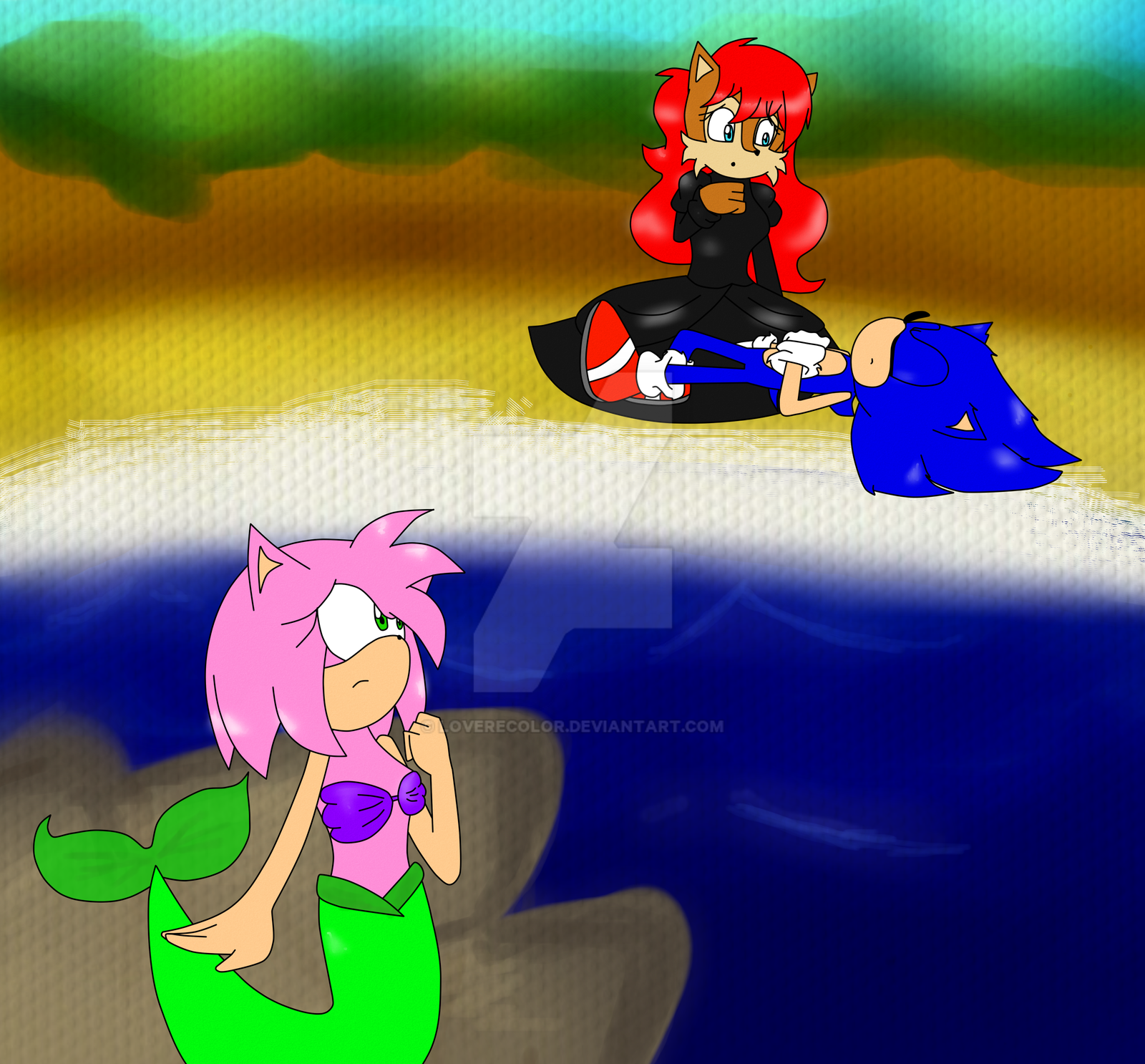 The little mermaid Amy by lOvErEcoLoR on DeviantArt