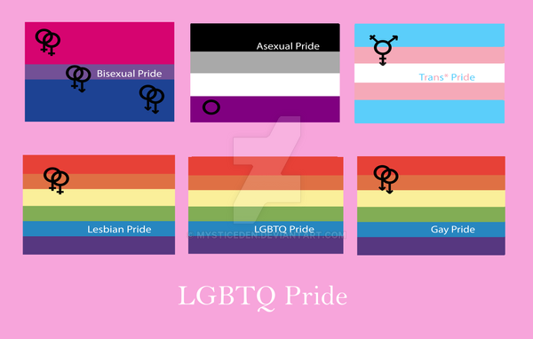 LGBTQ Pride Flags by MysticEden on DeviantArt