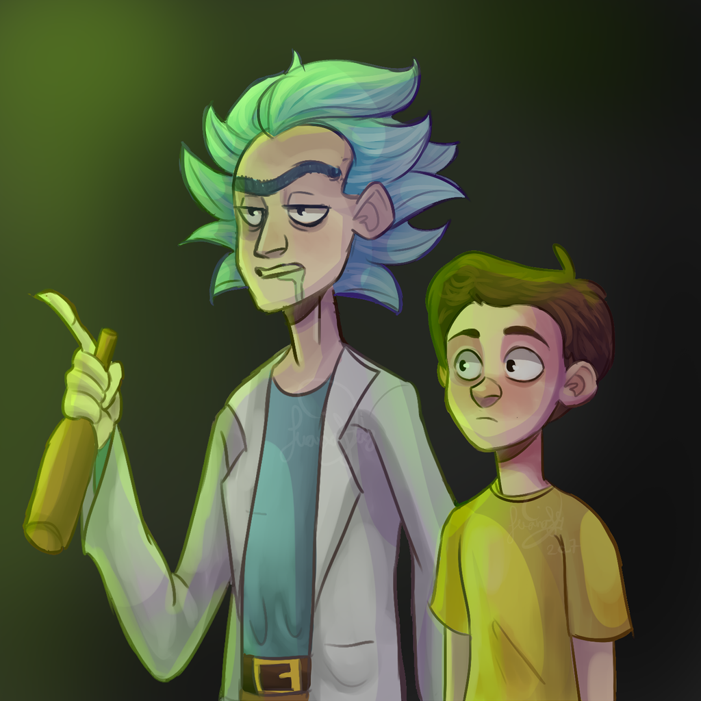 Rick and Morty by actionpilot on DeviantArt