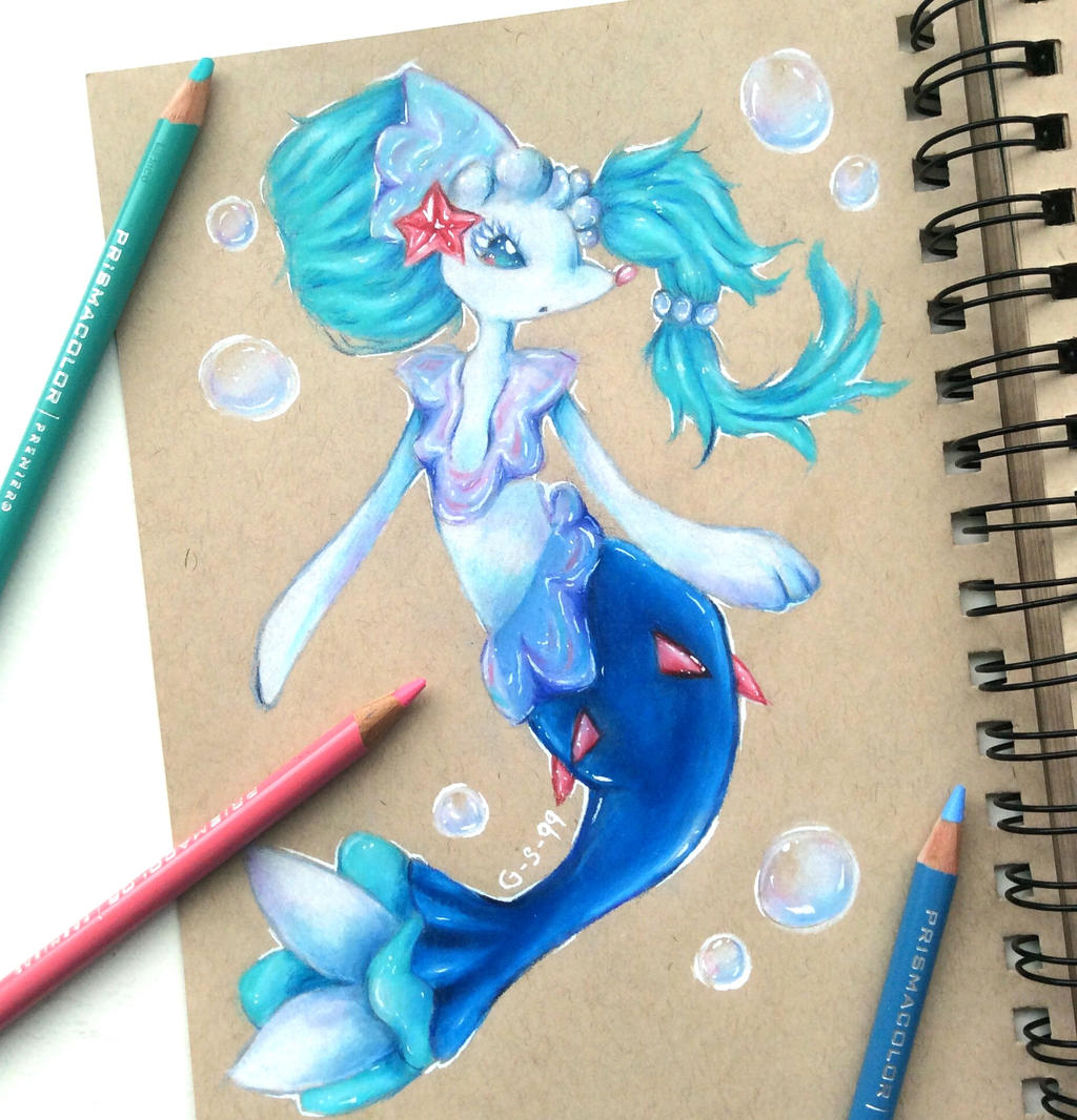 Yuga's Gallery of Nintendo Art (currently featuring: the Paper Mario series) Primarina_by_galactic_sky_99-dao9m6a