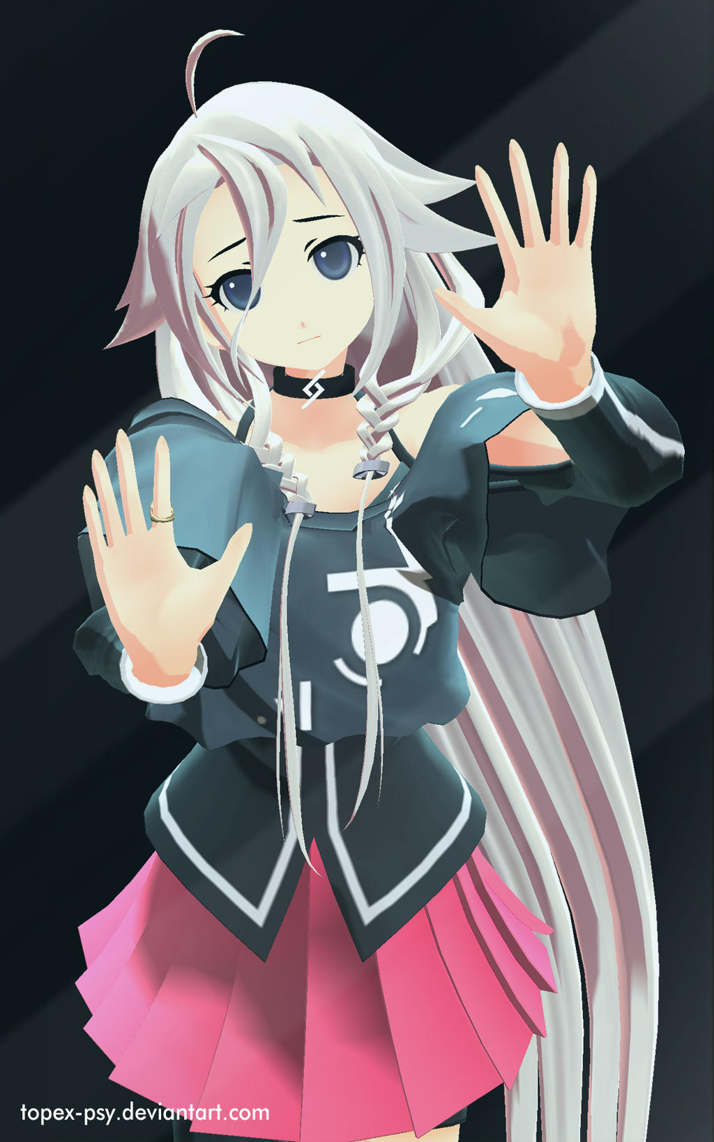 MMD IA Vocaloid Let Me Out Android Wallpaper by topex-psy ...