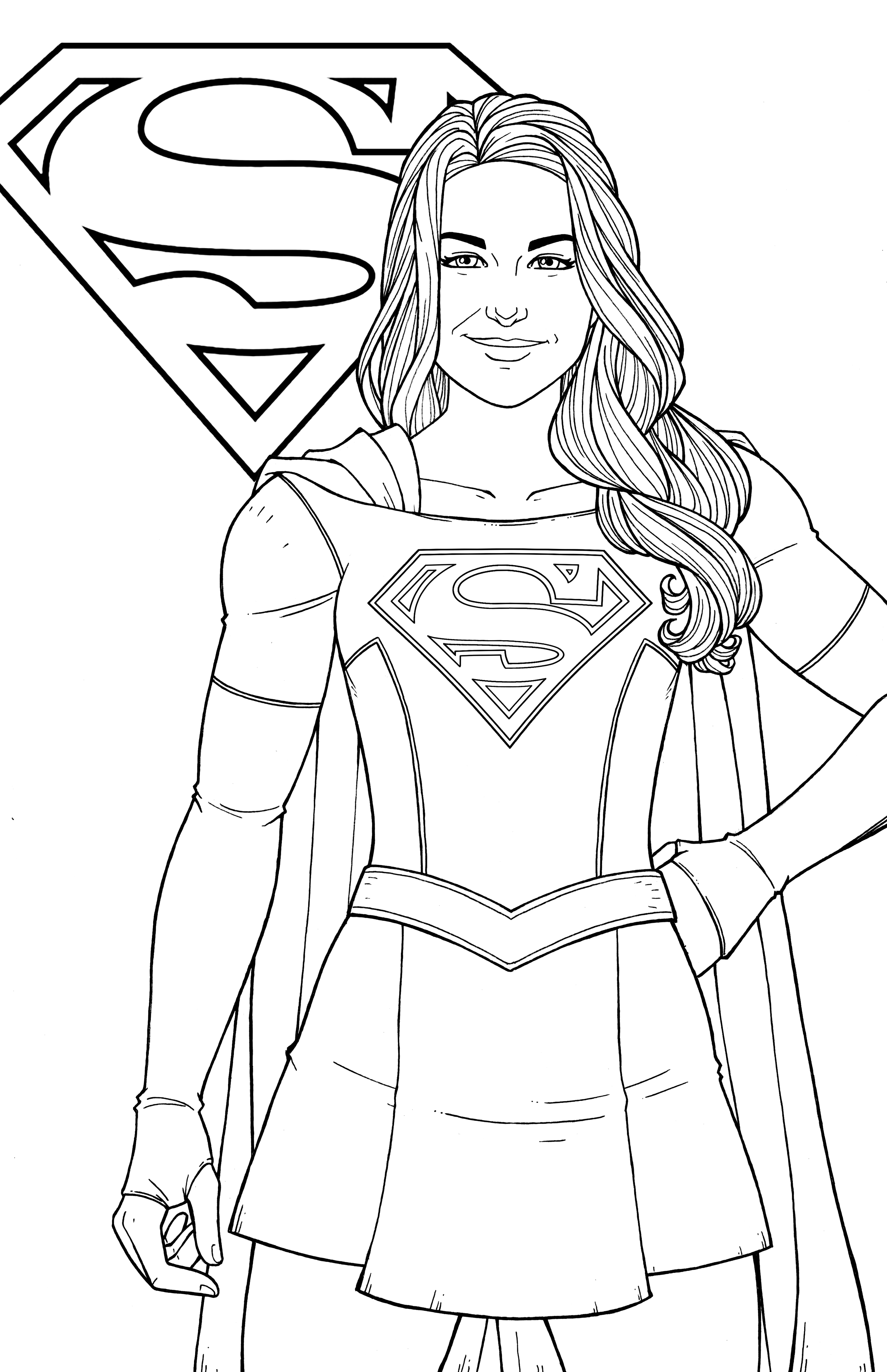 Xxx Supergirl Cartoon Drawing - supergirl sex cartoon