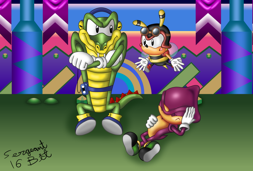 chaotix__chilling_at_carnival_island_by_sergeant16bit-dbn3p4v.png