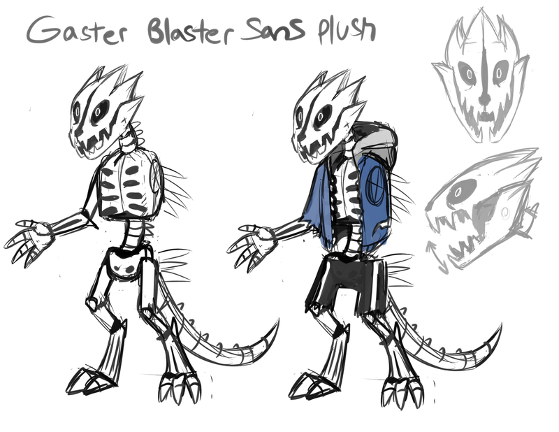 Gaster Blaster Sans Transformation