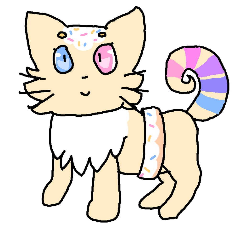 Donut Cat Adoptable (CLOSED) by tristallyngirl on DeviantArt