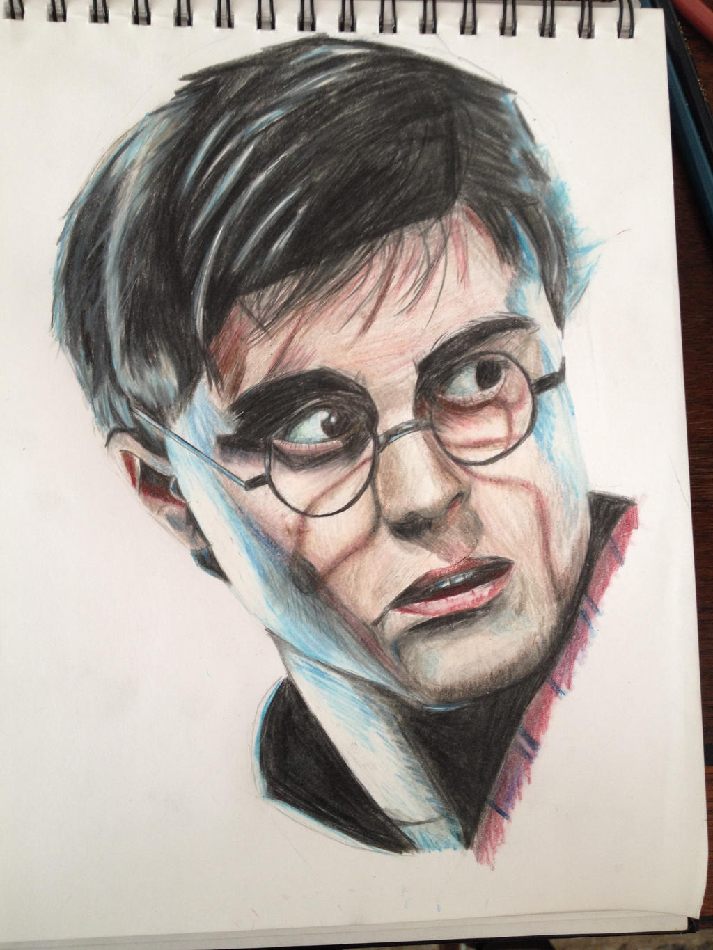 Harry Potter Colored Pencil by FishingPepBand on DeviantArt