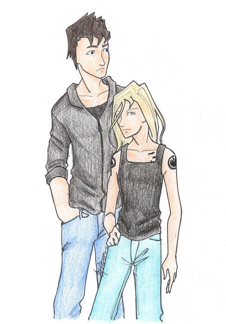 Image result for four and tris fan art