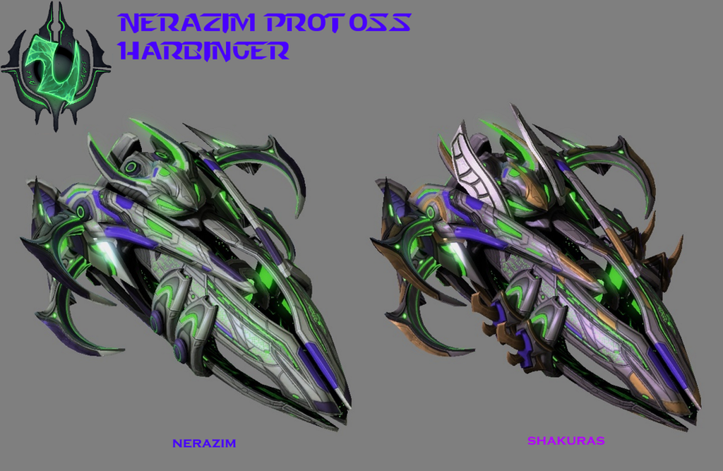 StarCraft 2 - Nerazim Protoss Harbinger by HammerTheTank