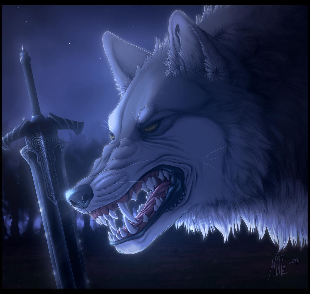 .Great Grey Wolf Sif. by MOTKK on DeviantArt