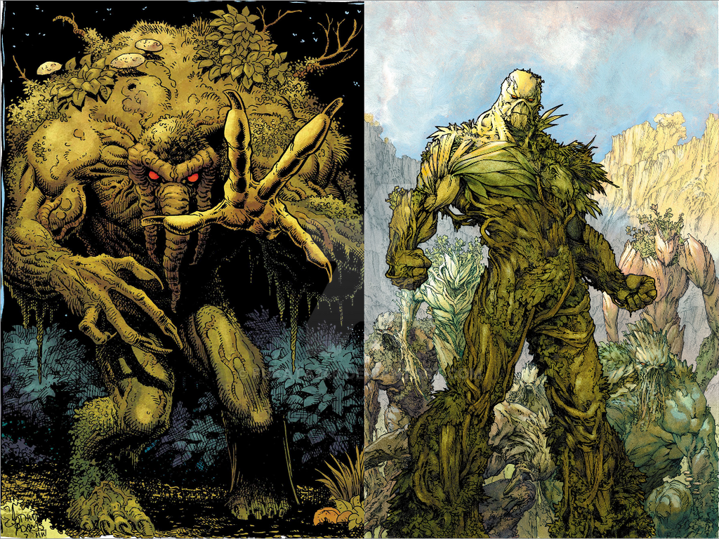 Image result for man-thing swamp thing