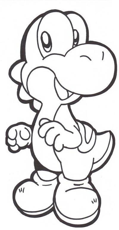  Yoshi Coloring Pages To Print 5