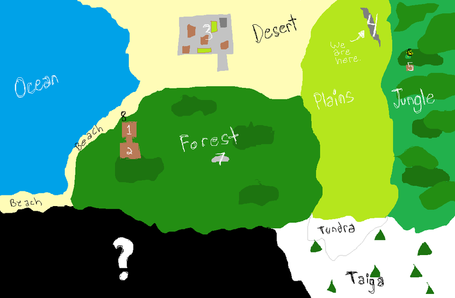 TMD World Map as of Ch. 12 by TheMinersDestiny on DeviantArt