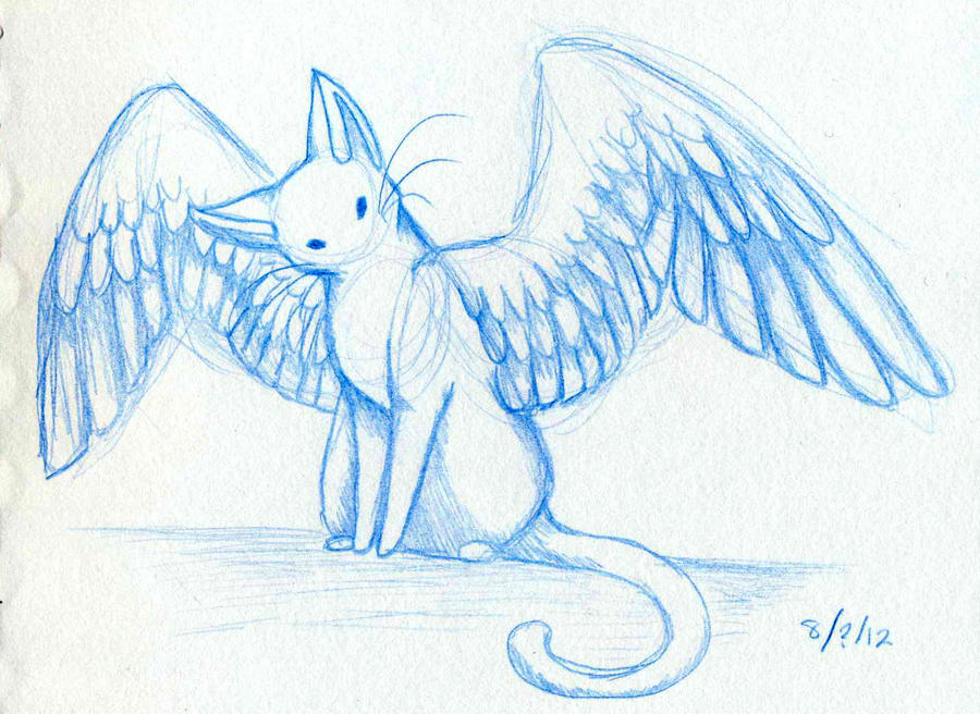  Wing  cat 2 by Om nom nomnivore on DeviantArt