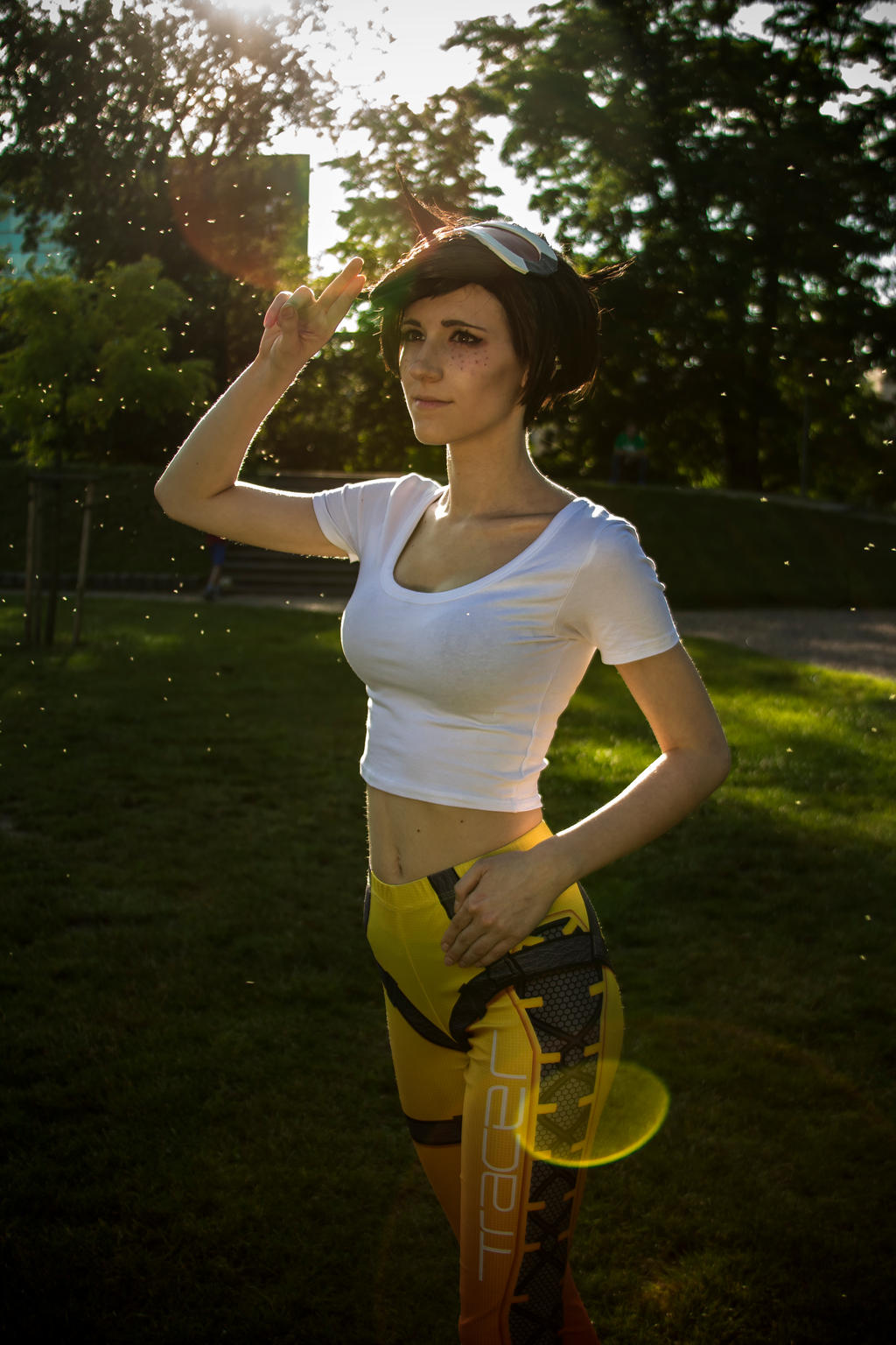 cosplay make tracer How to
