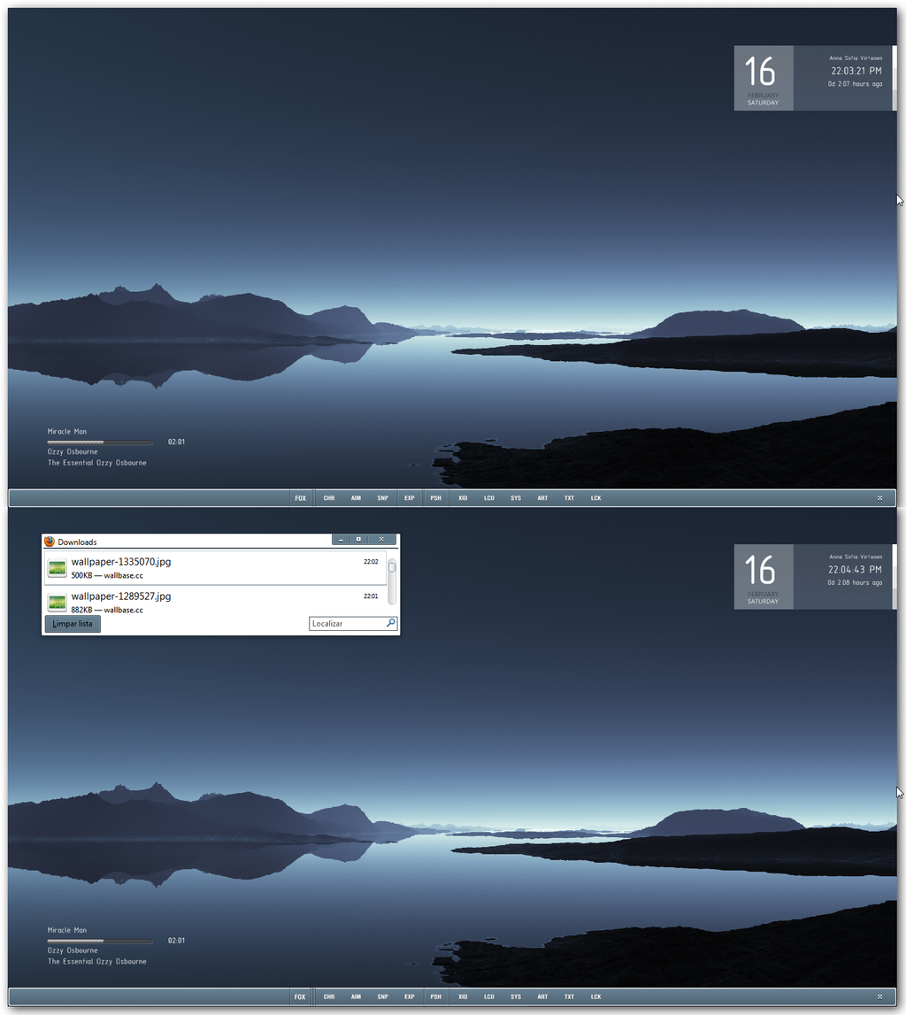 Simple Blue Desktop 2.0 by AnnaVirtanen on DeviantArt