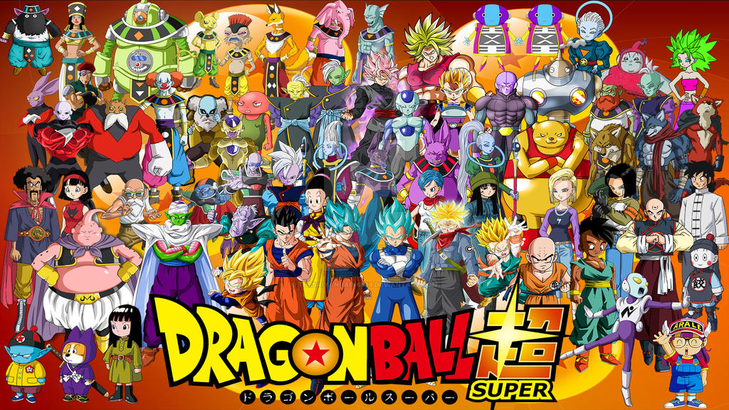 Dragon Ball Super All Characters by TheSaiyanRain6569 on DeviantArt