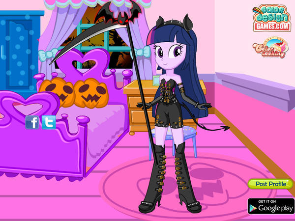 twilight_sparkle_halloween_by_kimpossibl