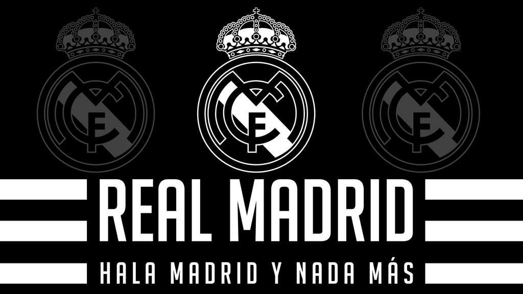 4K Real Madrid Wallpaper - Black Version by Radicatte on ...