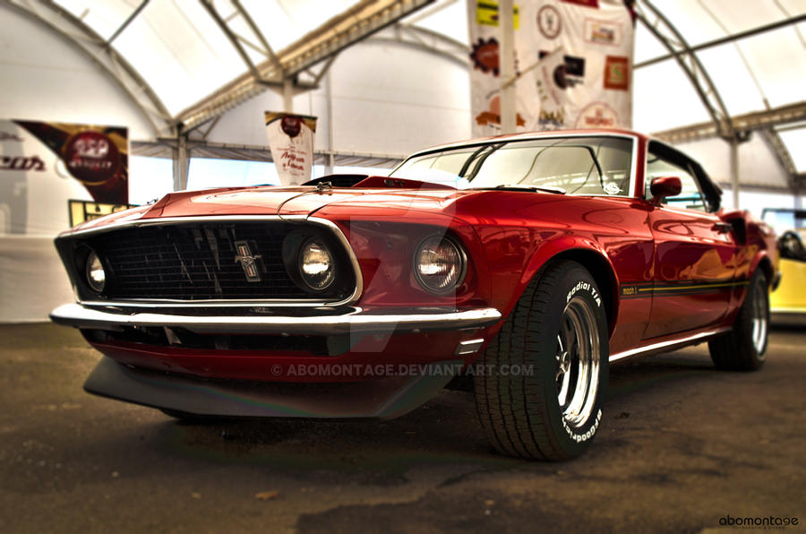 Ford Mustang 1969 Mach 1 by abomontage on DeviantArt